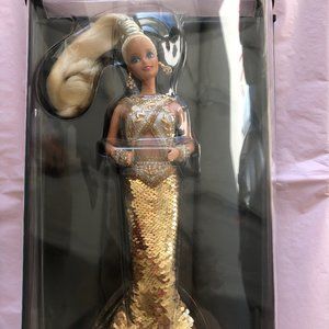 Bob Mackie Platinum Barbie